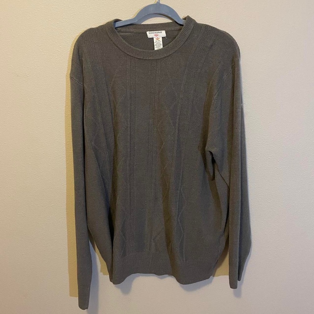 cedar brown grandpa sweater